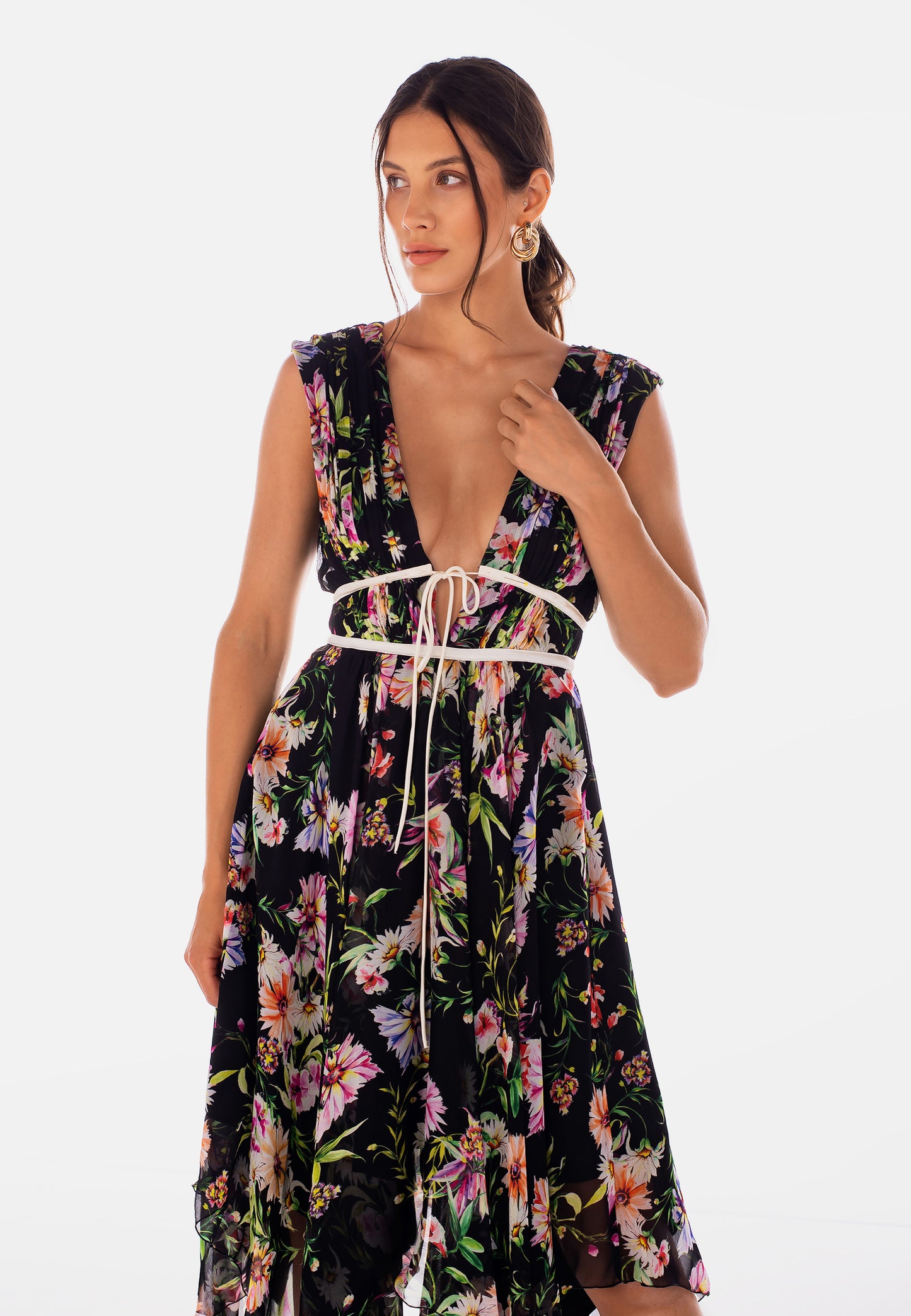 MAGNOLIA DRESS BLACK