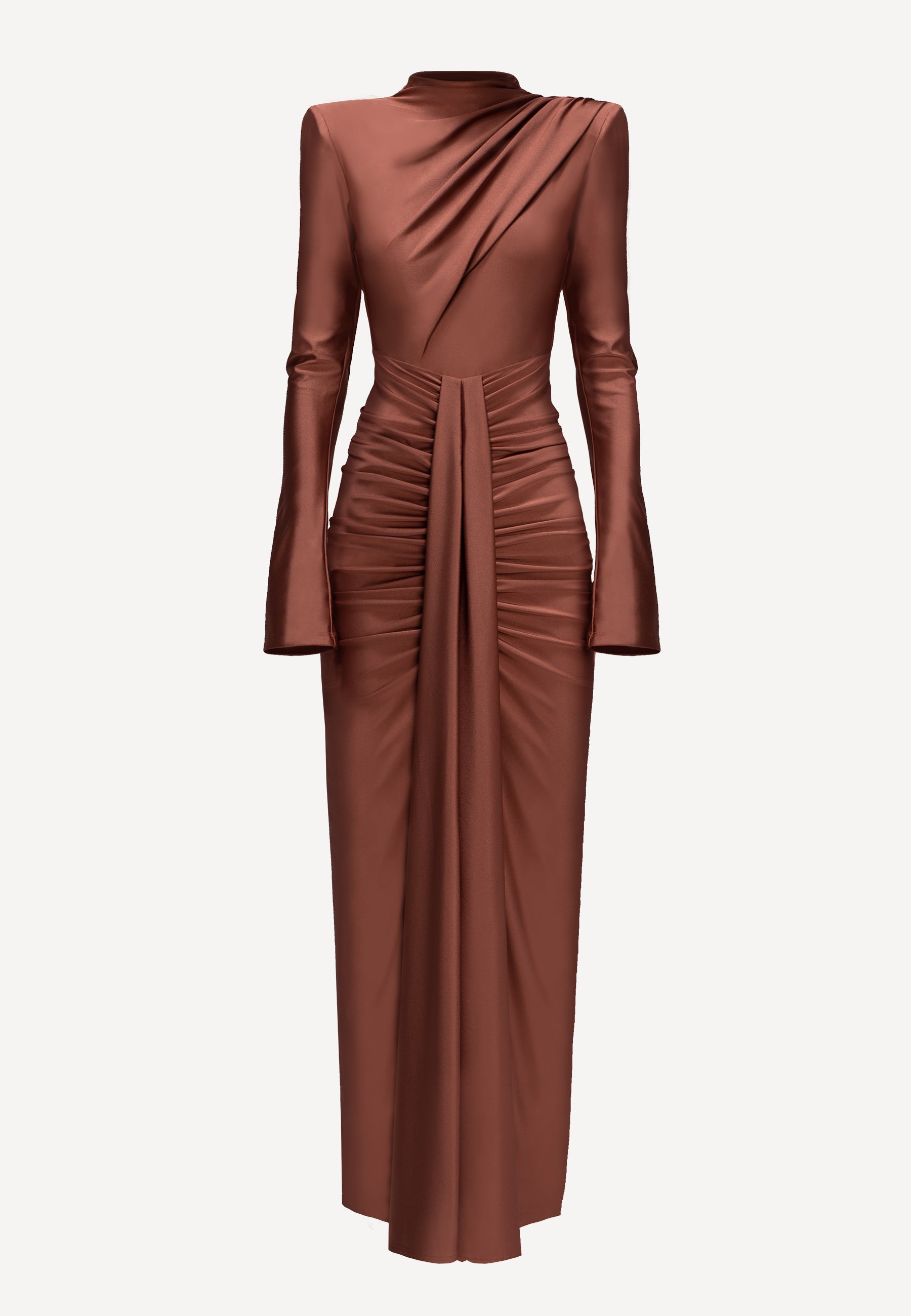 marsala formal dress Marsala tulle evening dress with lace E2103