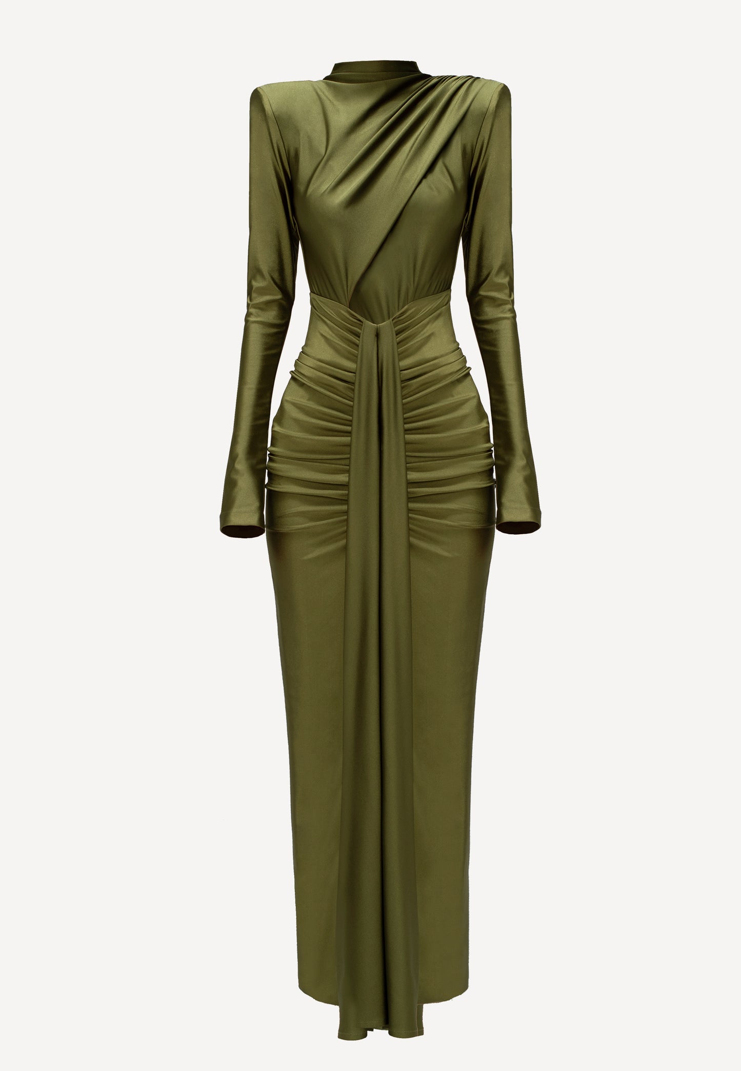 ALISE DRESS OLIVE