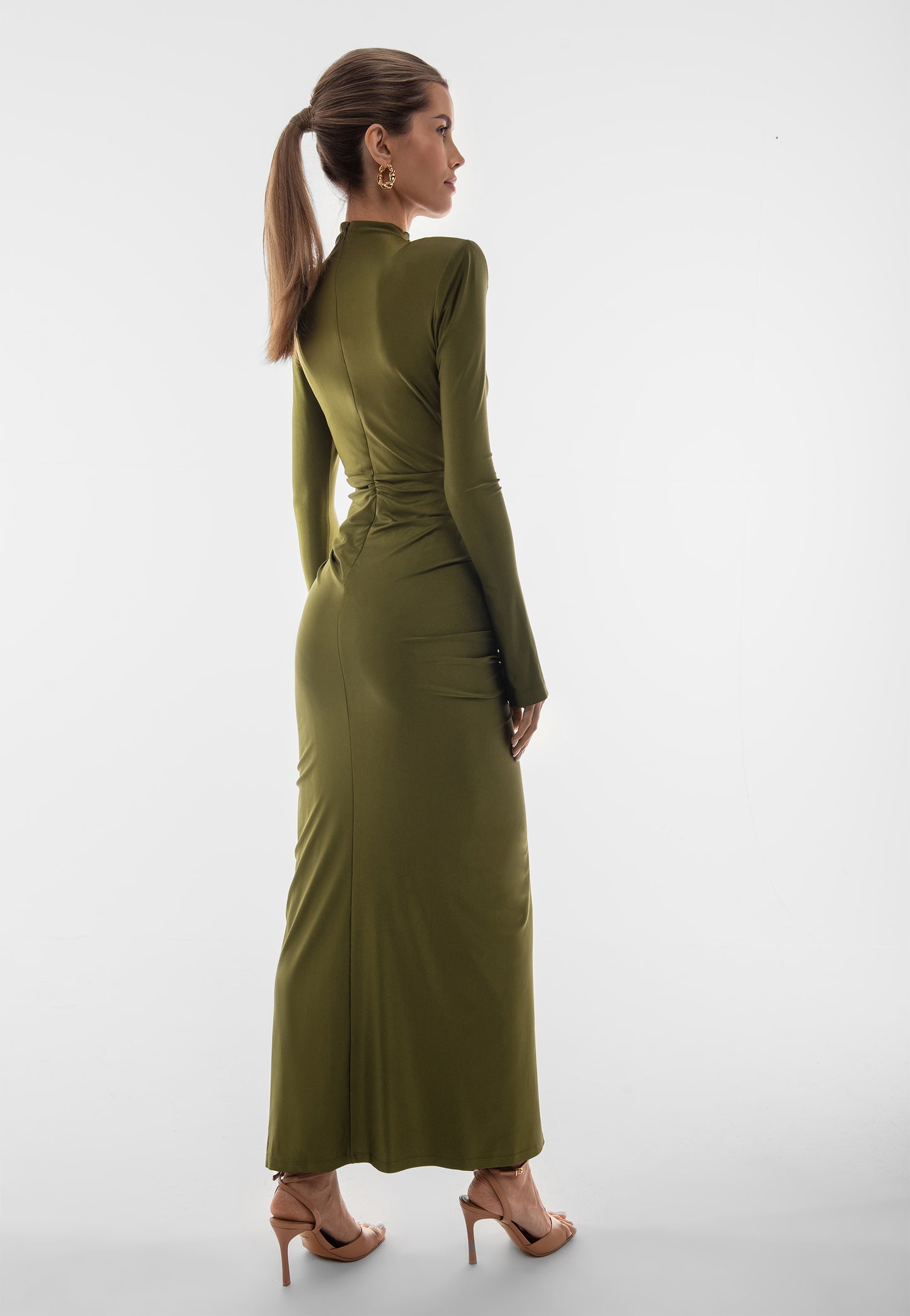 ALISE DRESS OLIVE