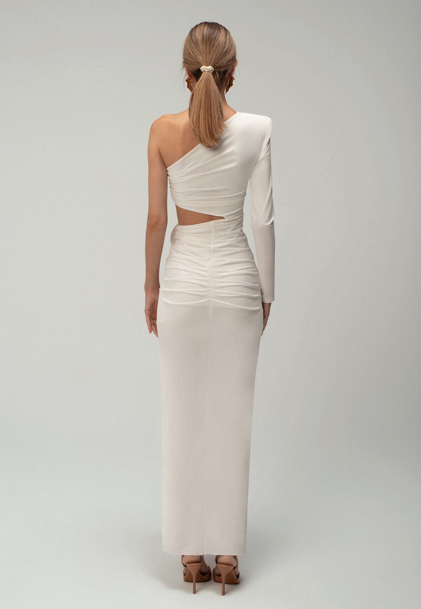 ANDROMEDA DRESS ECRU