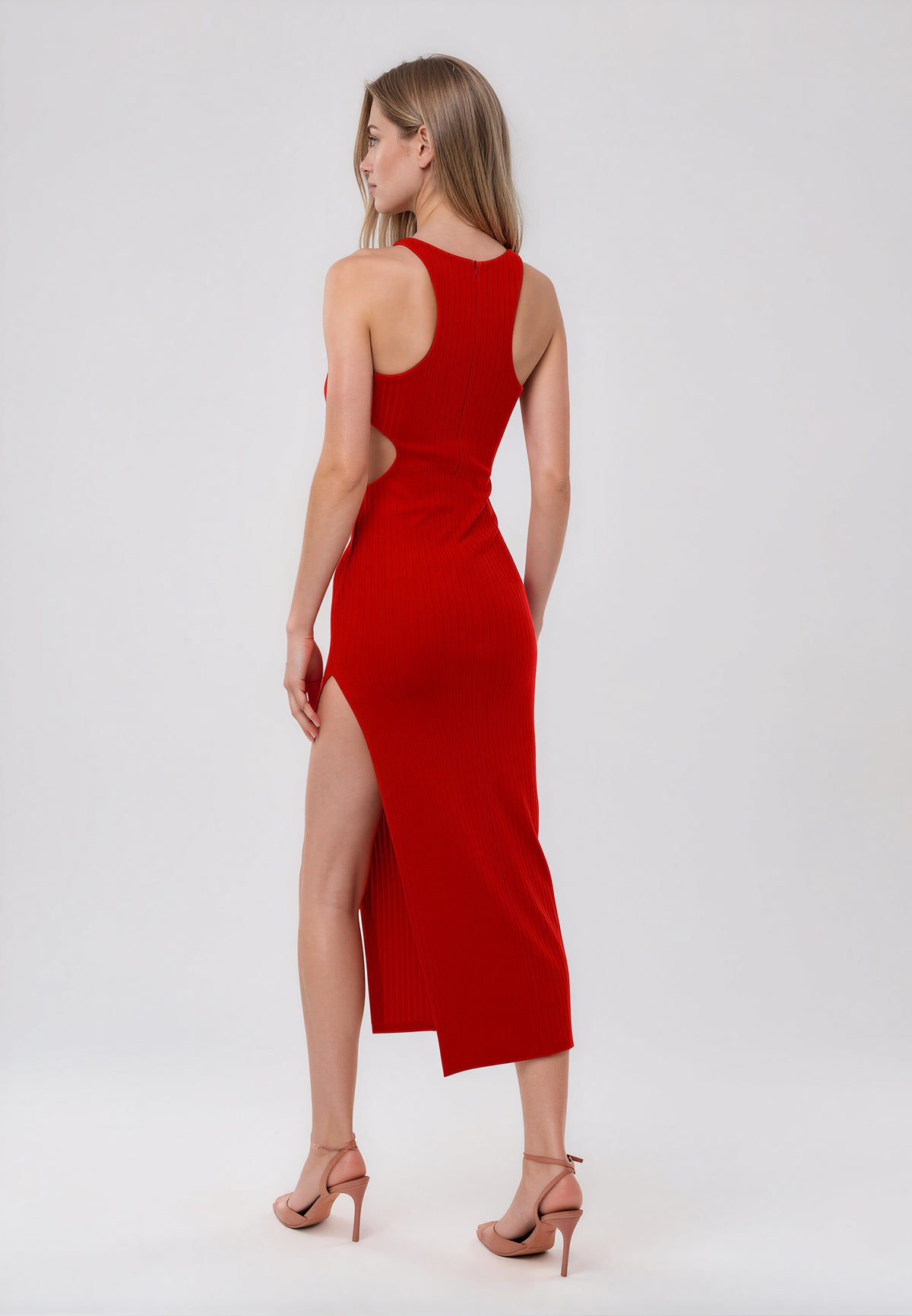 ETTON DRESS RED