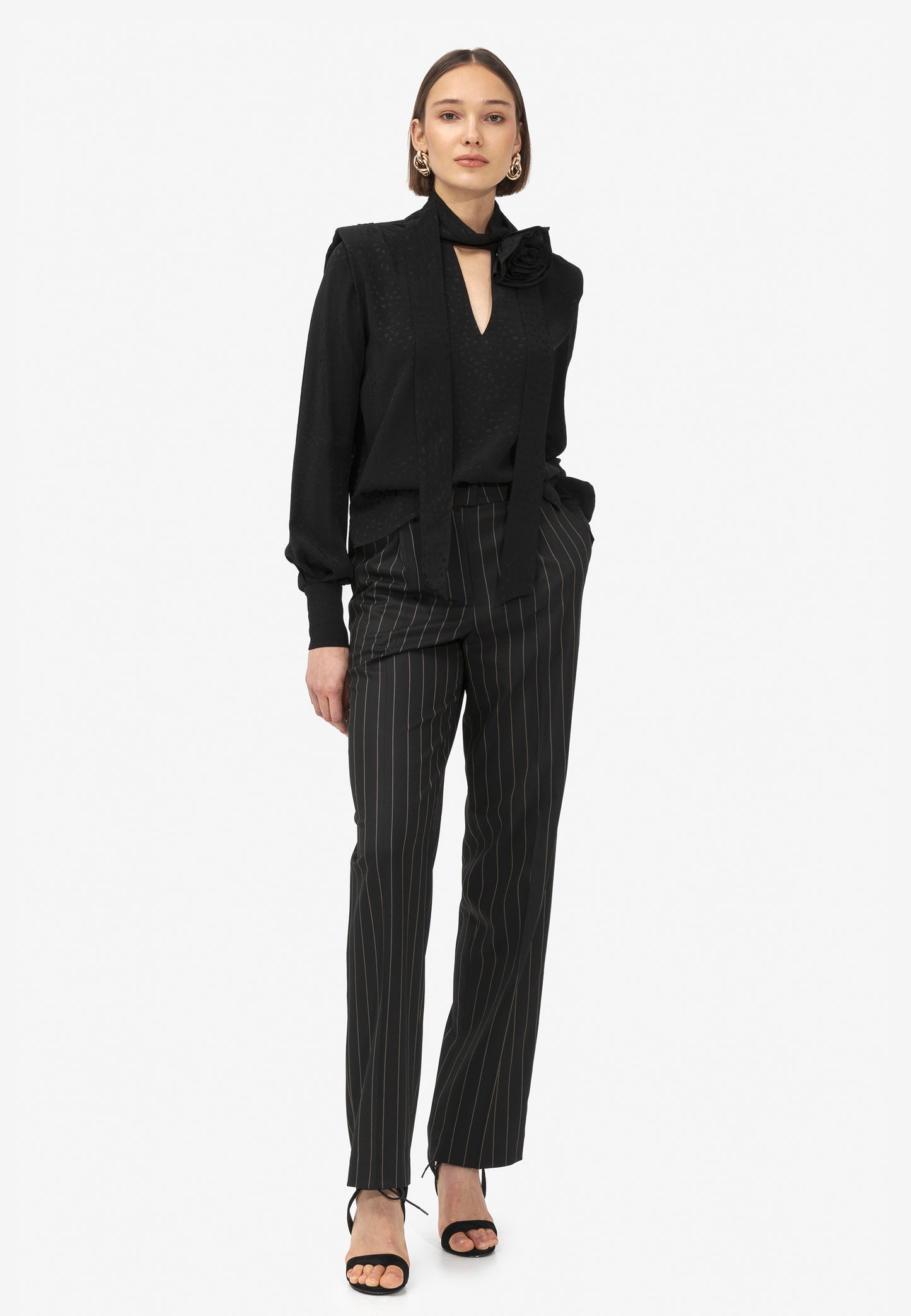 MORIS BLOUSE BLACK