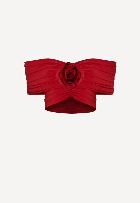 ROSA TOP RED