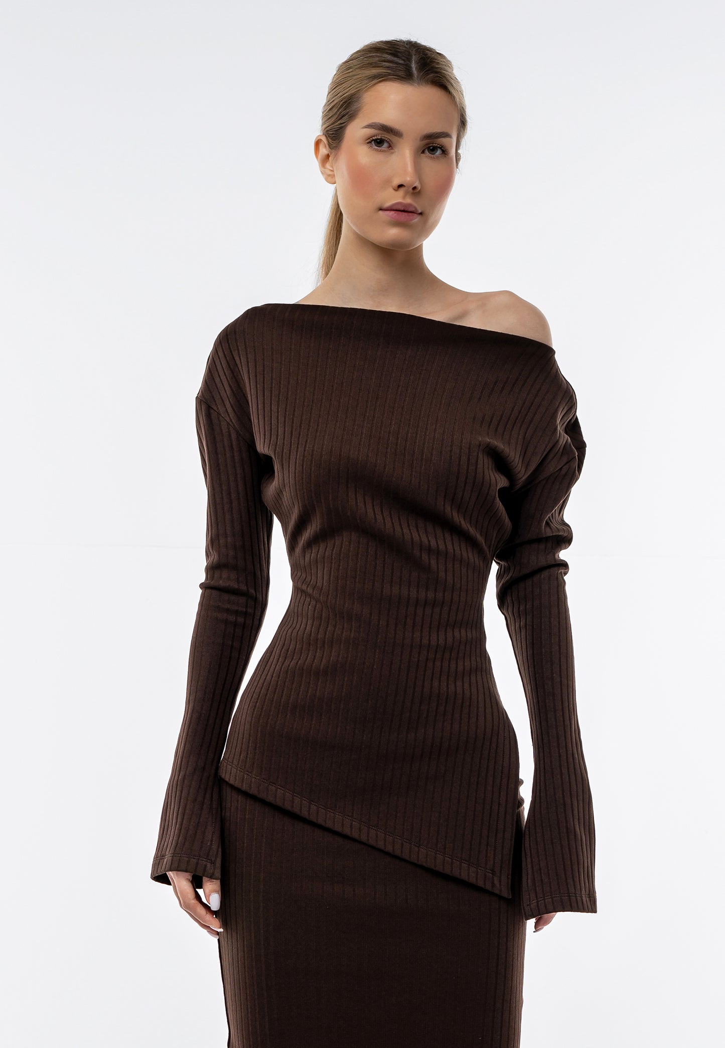 SASHA TOP CHOCOLATE