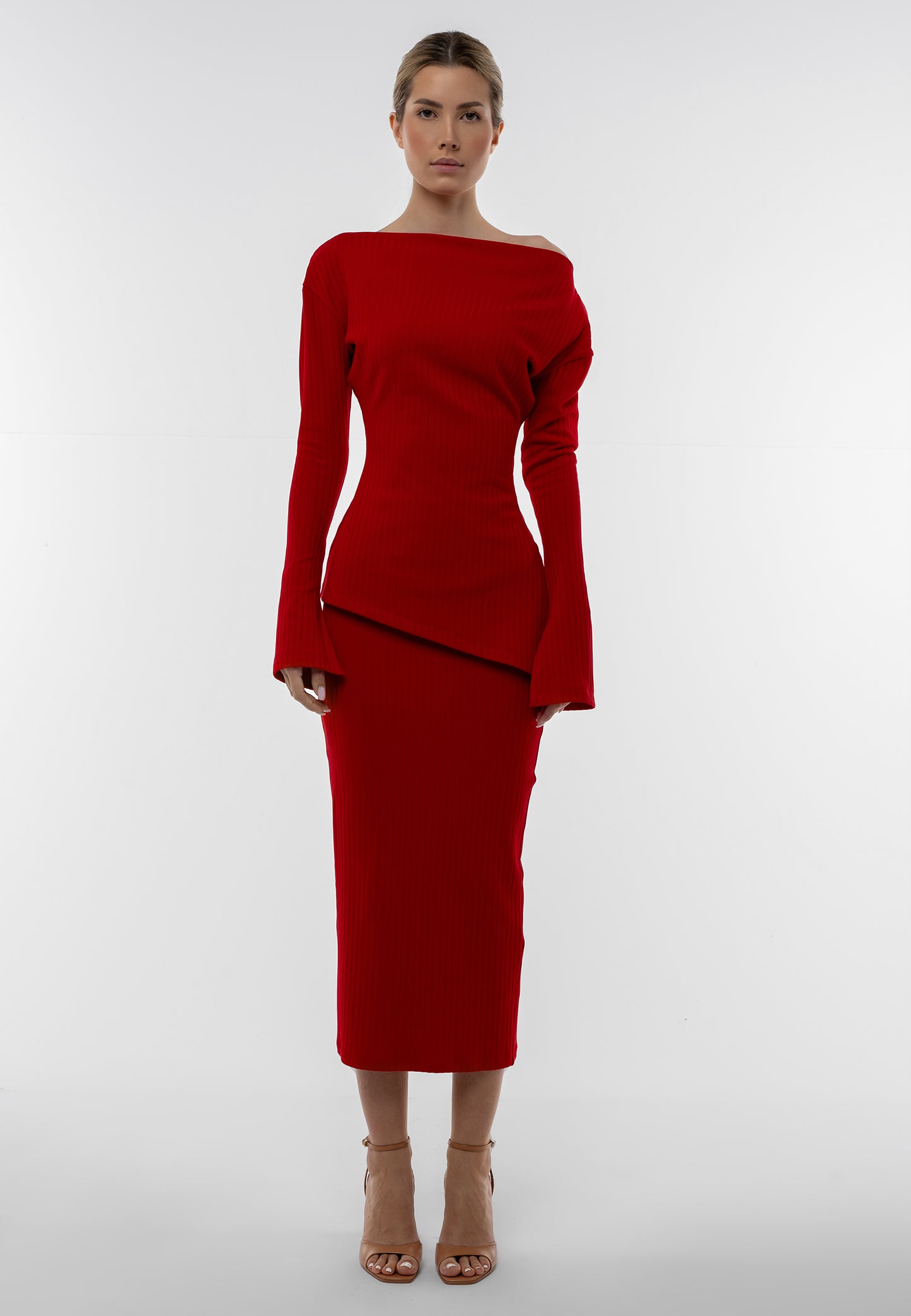SASHA SKIRT RED