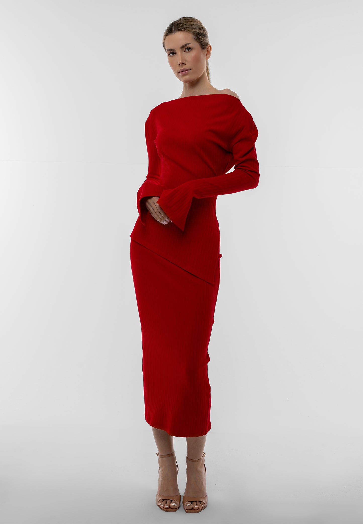 SASHA SKIRT RED