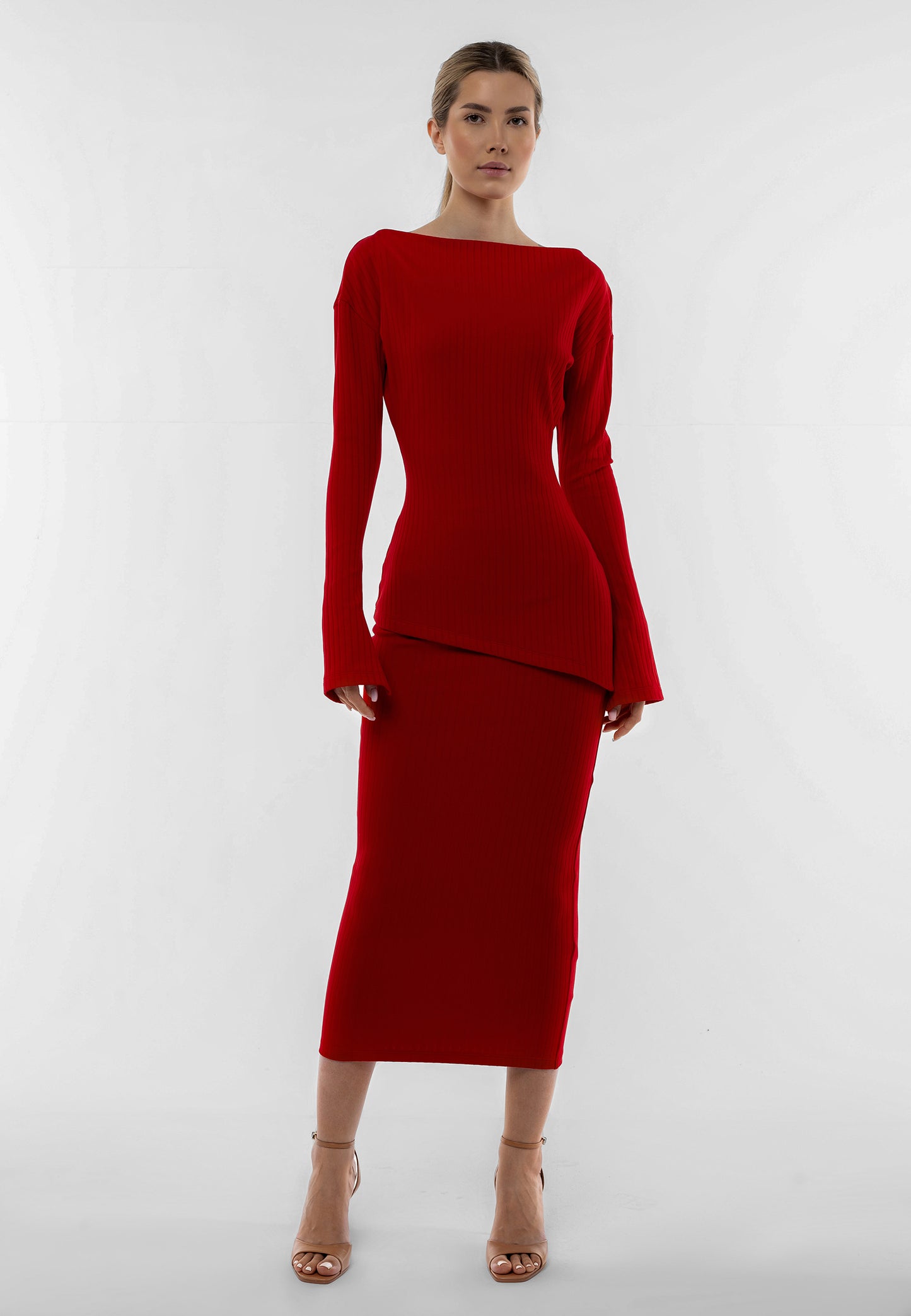 SASHA SKIRT RED