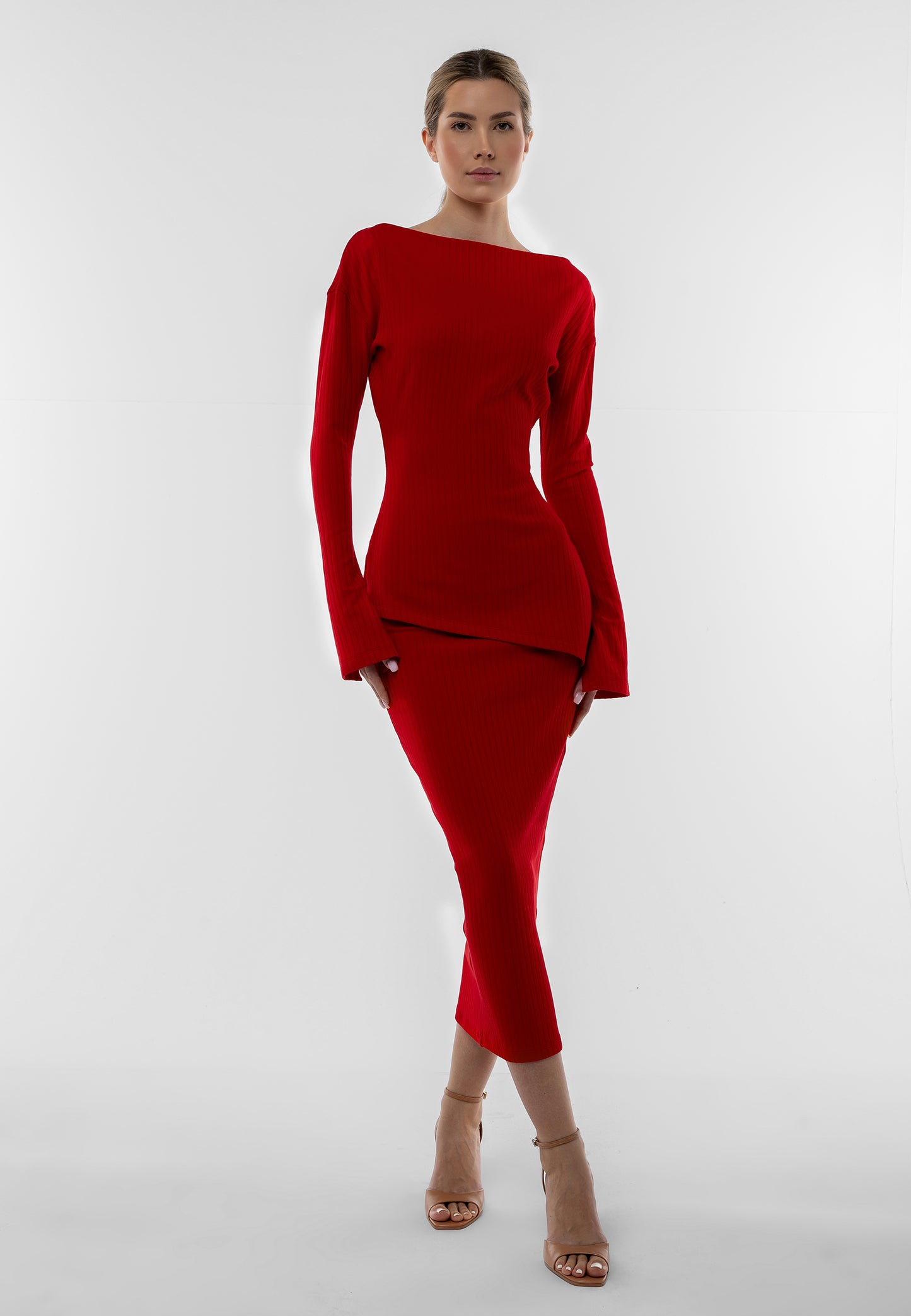 SASHA SKIRT RED