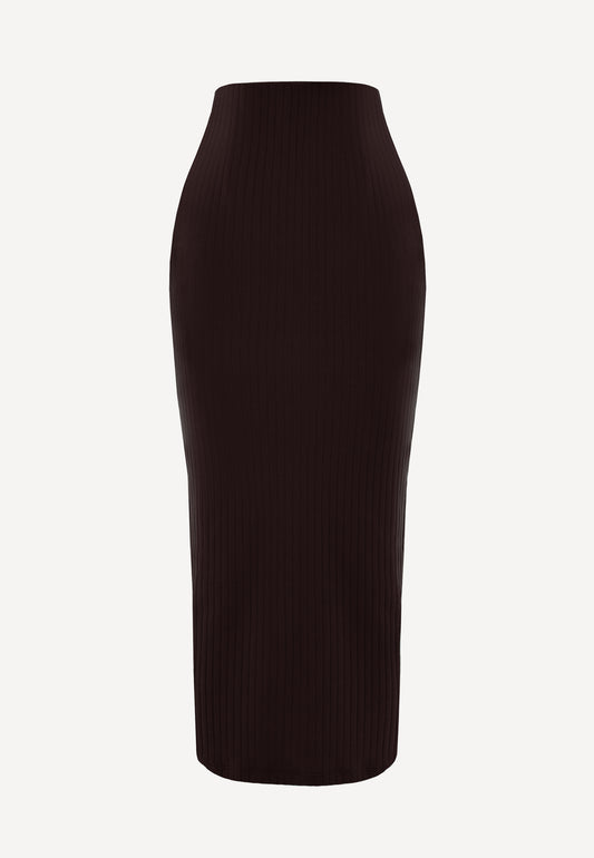 SASHA SKIRT CHOCOLATE