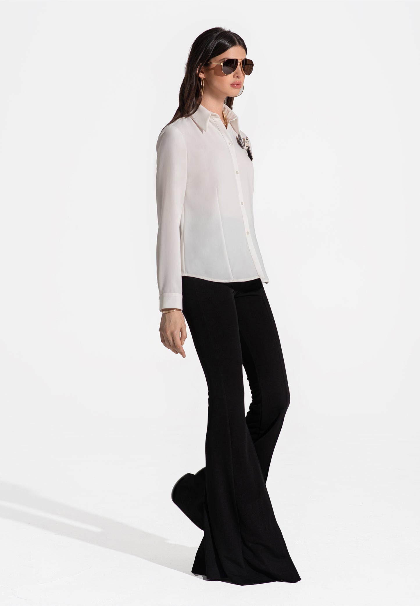WIDE SLIT LEGGINGS