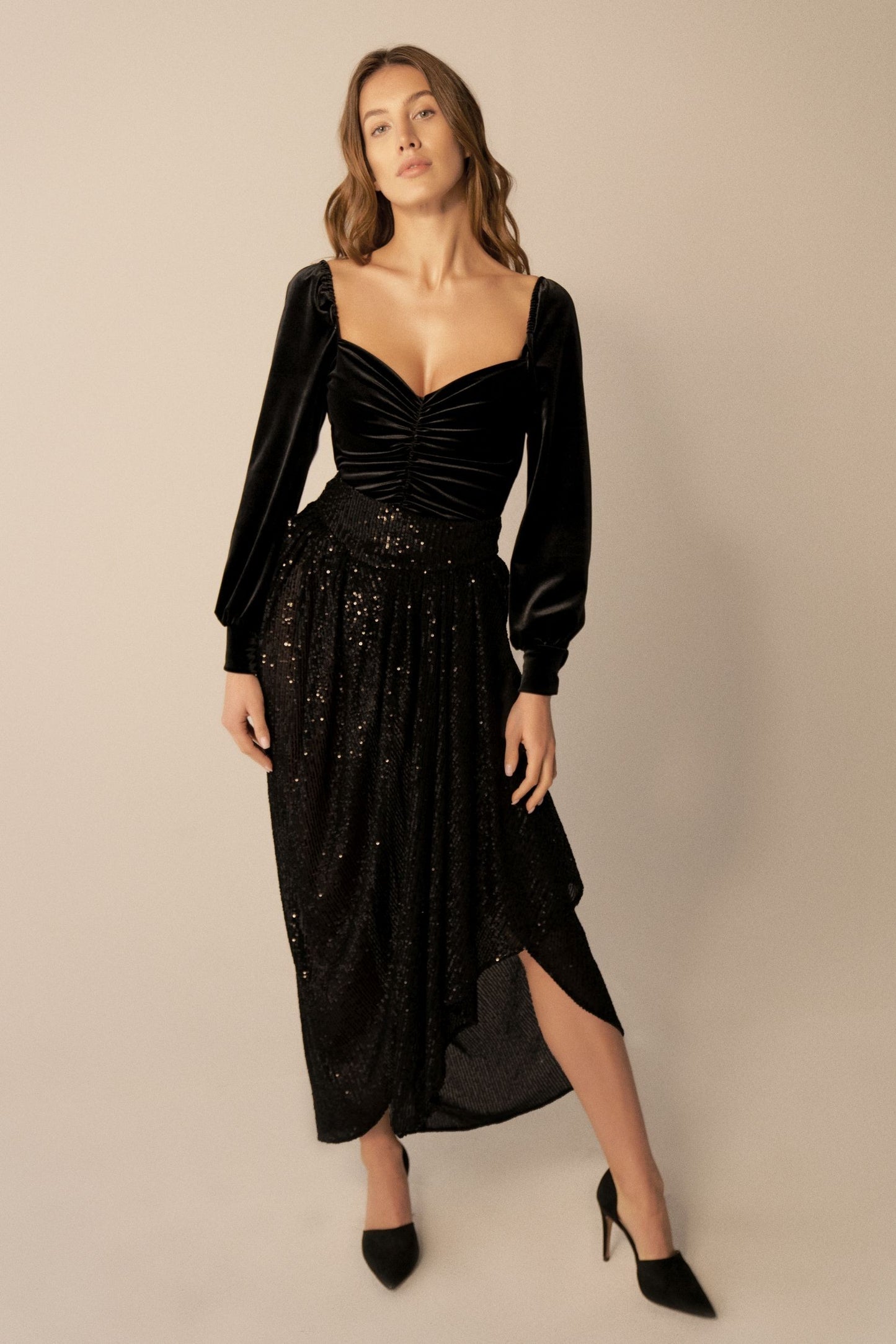 NEVA SKIRT BLACK