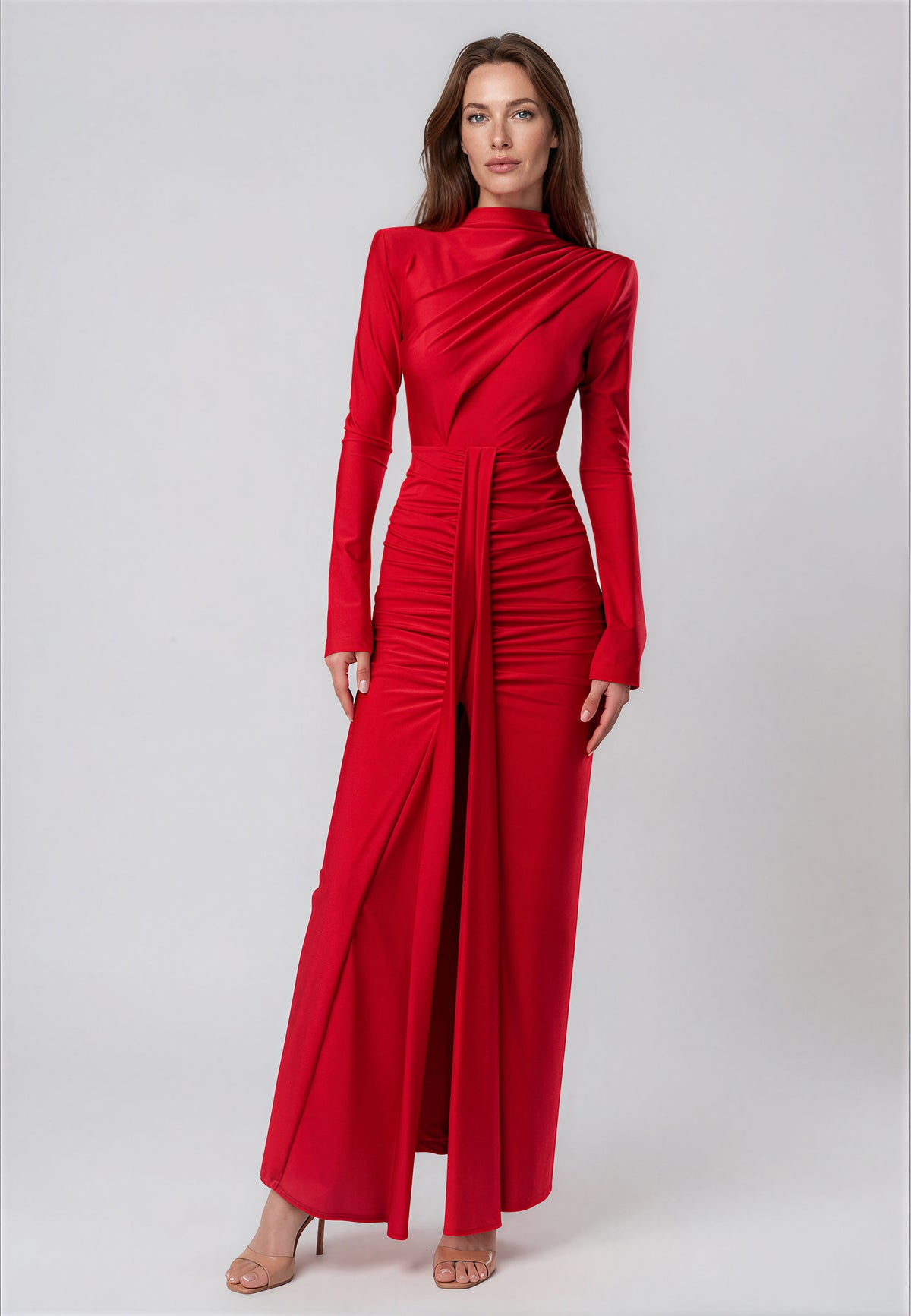 ALISE DRESS RED