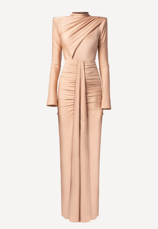 ALISE DRESS NUDE
