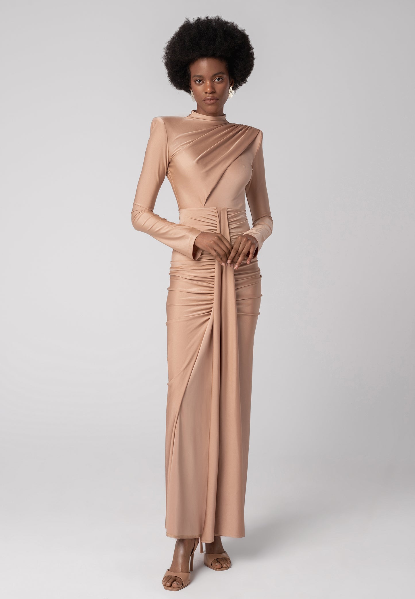 ALISE DRESS NUDE
