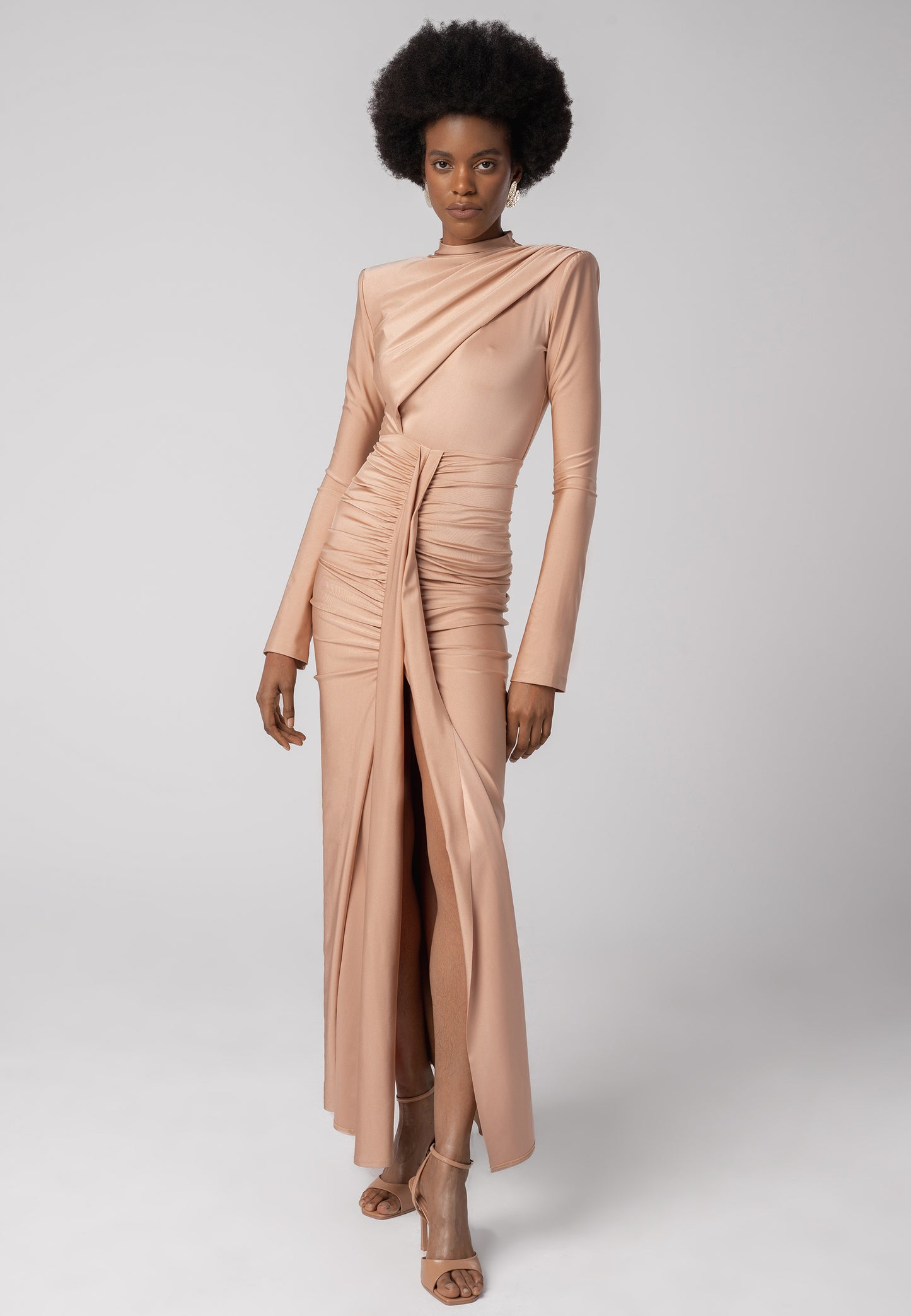 ALISE DRESS NUDE