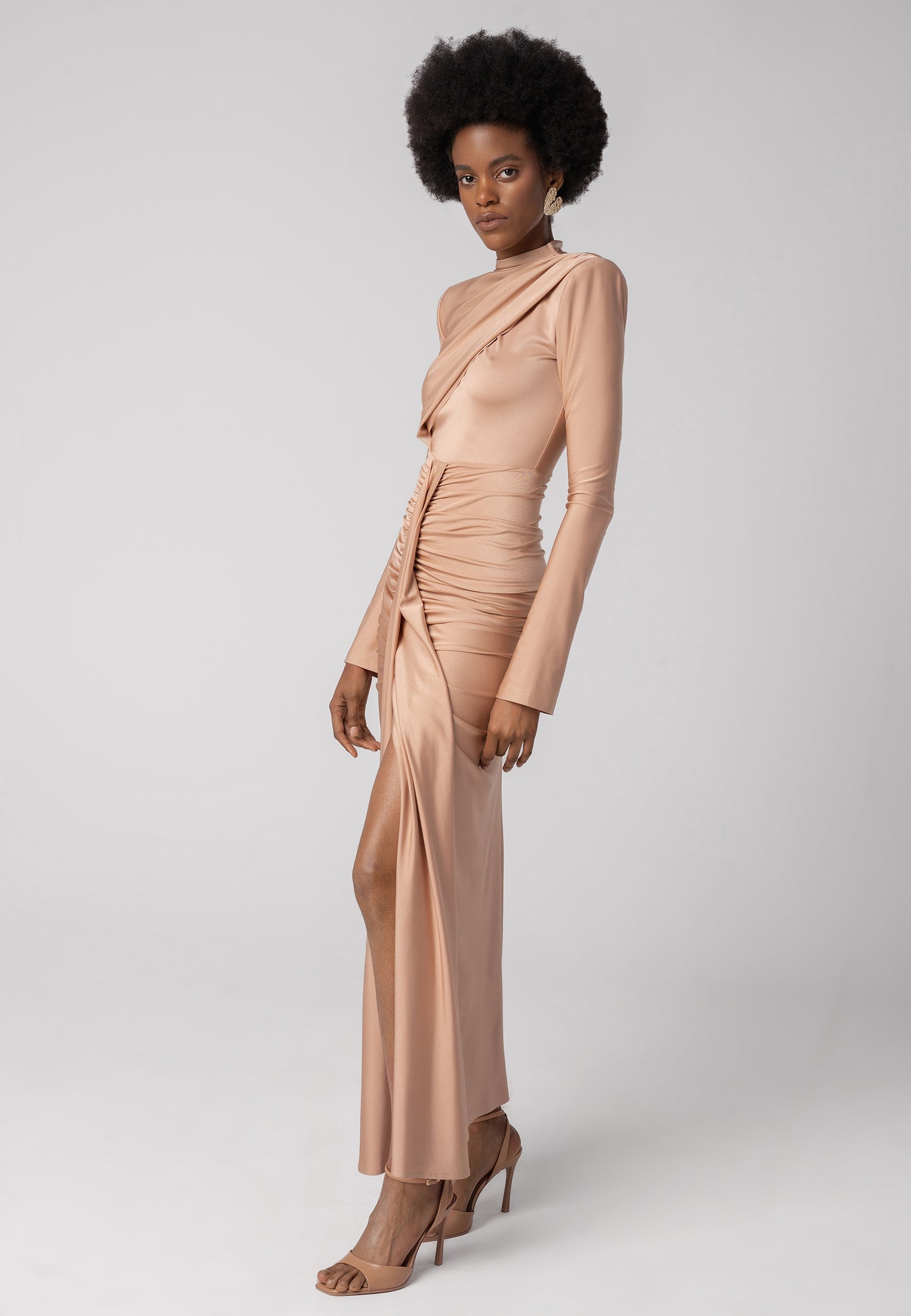 ALISE DRESS NUDE