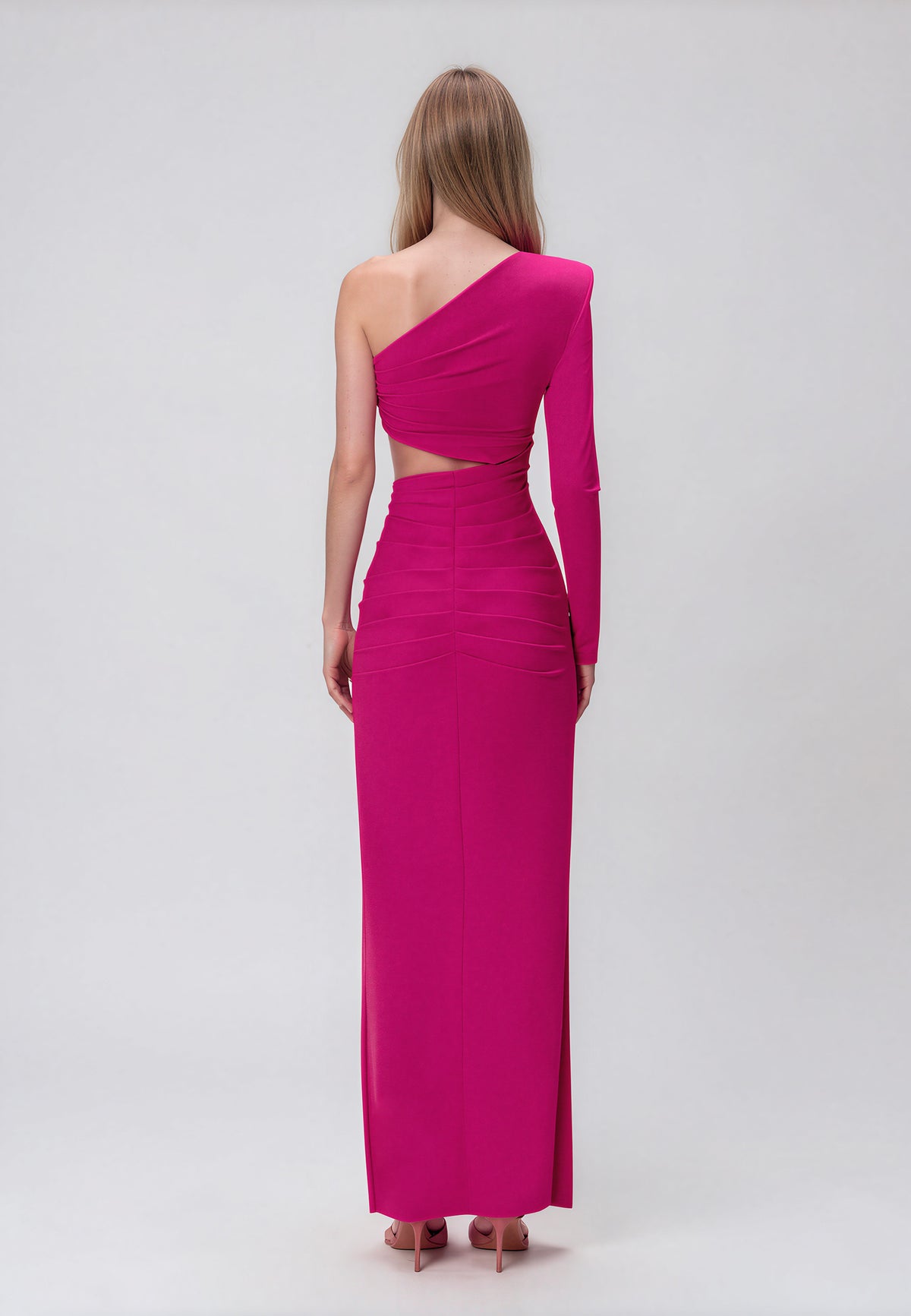 ANDROMEDA DRESS FUCHSIA