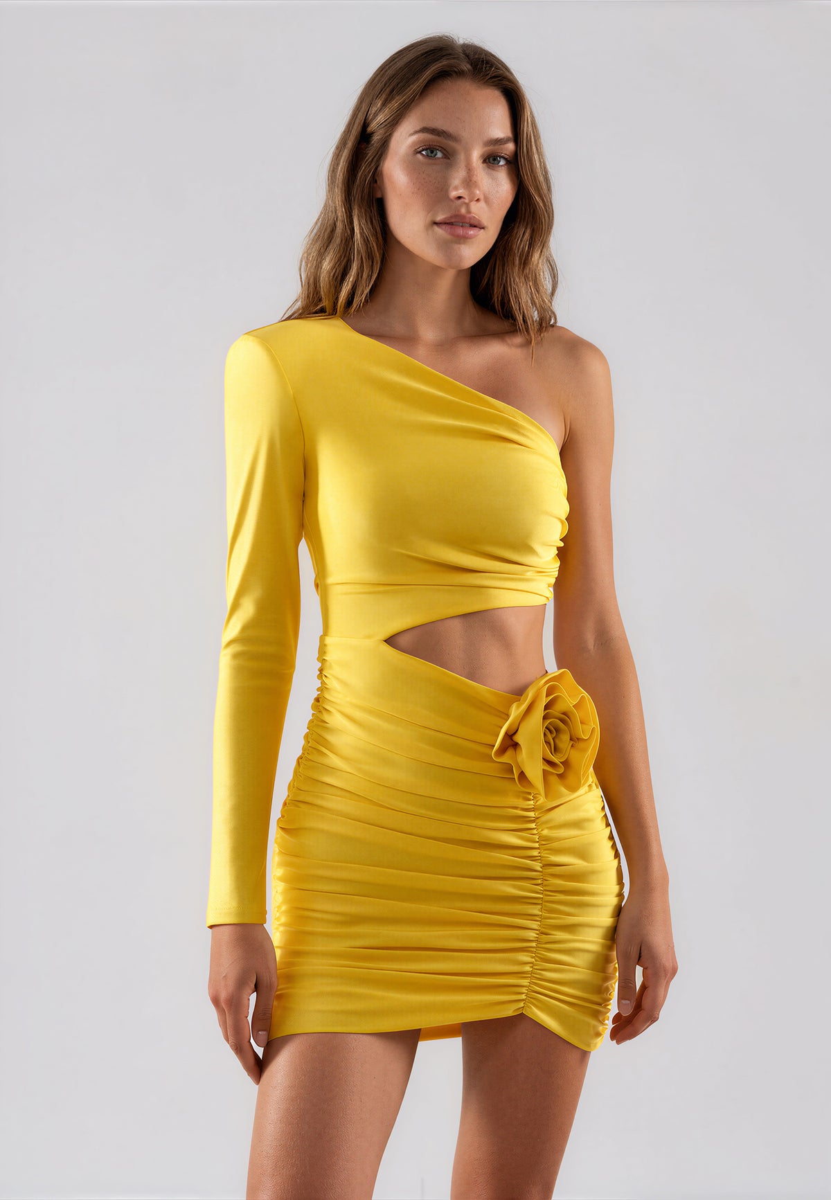 ANGELA DRESS YELLOW