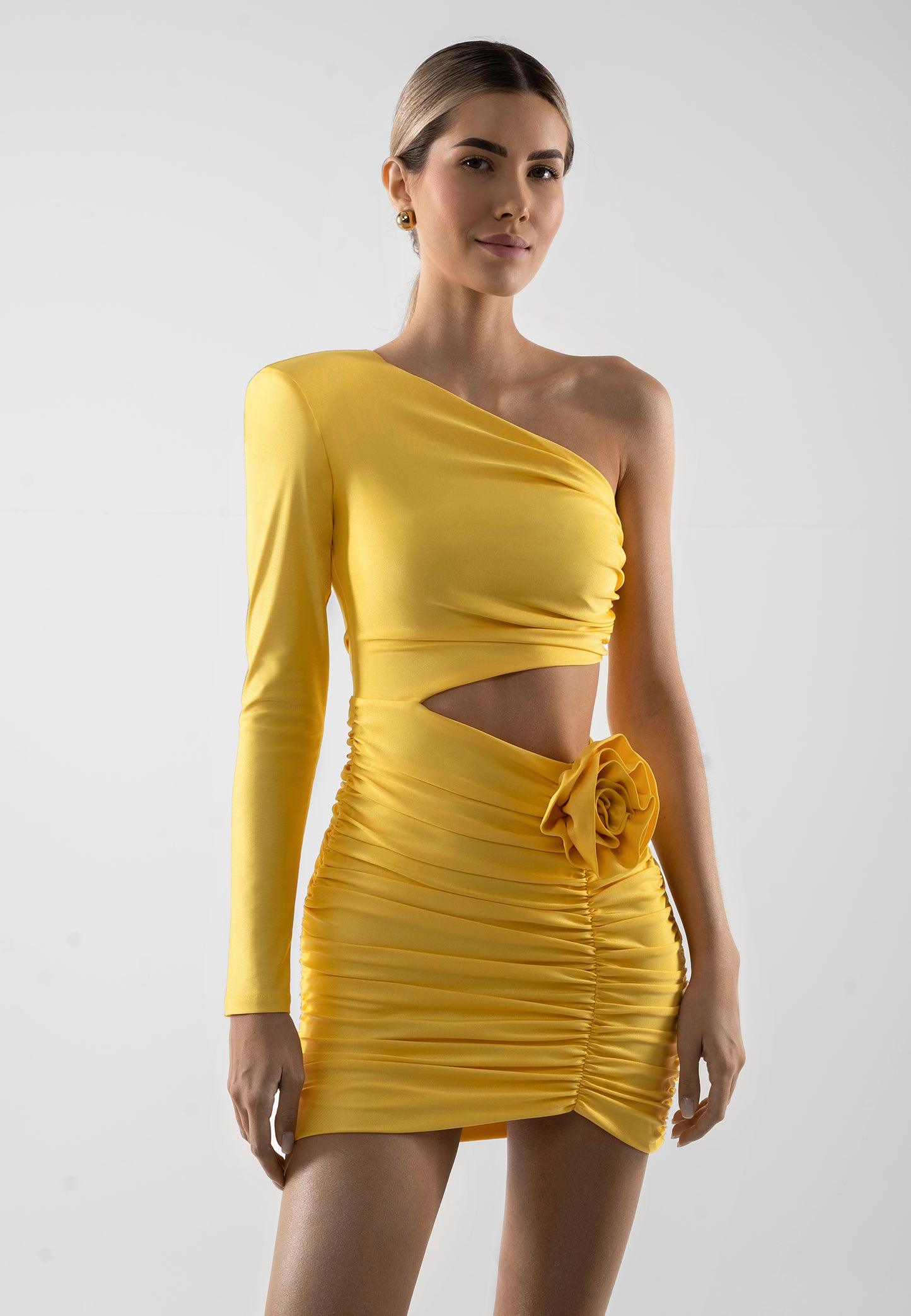 ANGELA DRESS YELLOW