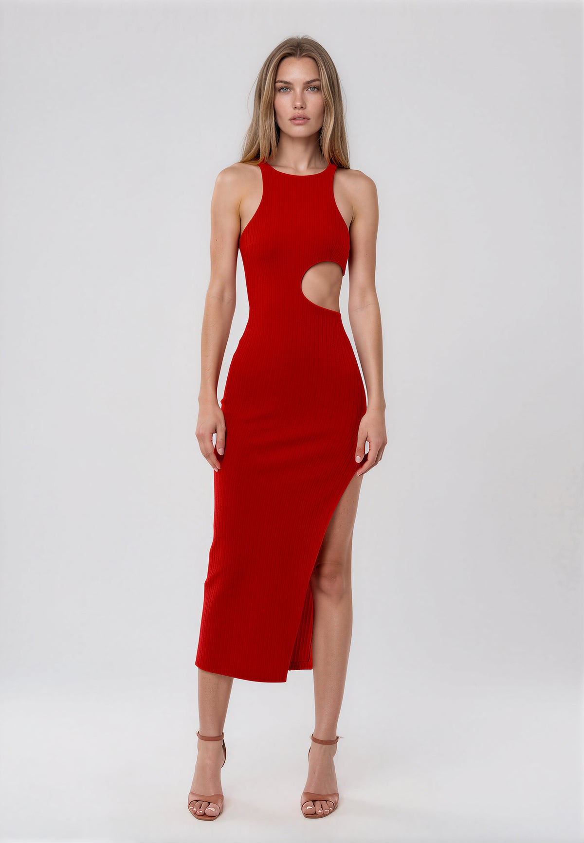 ETTON DRESS RED