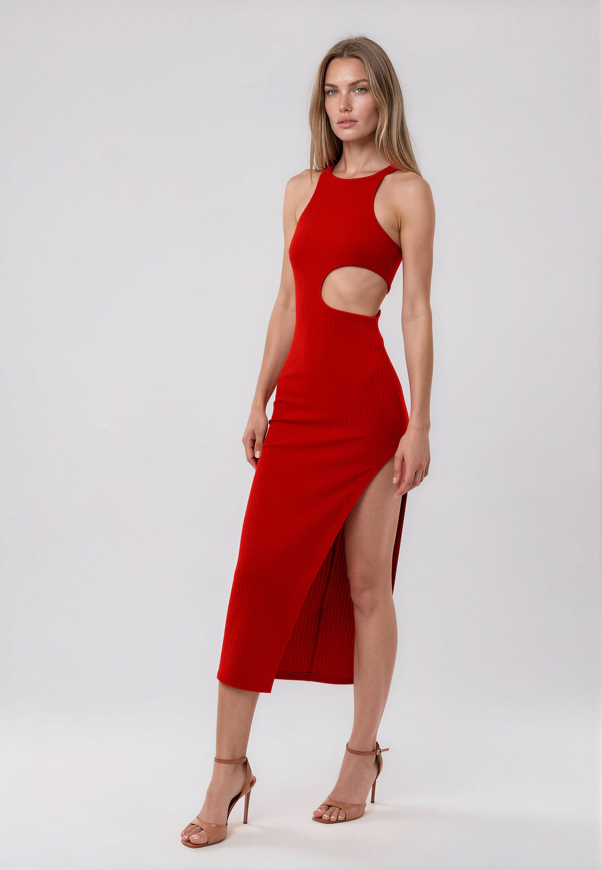 ETTON DRESS RED