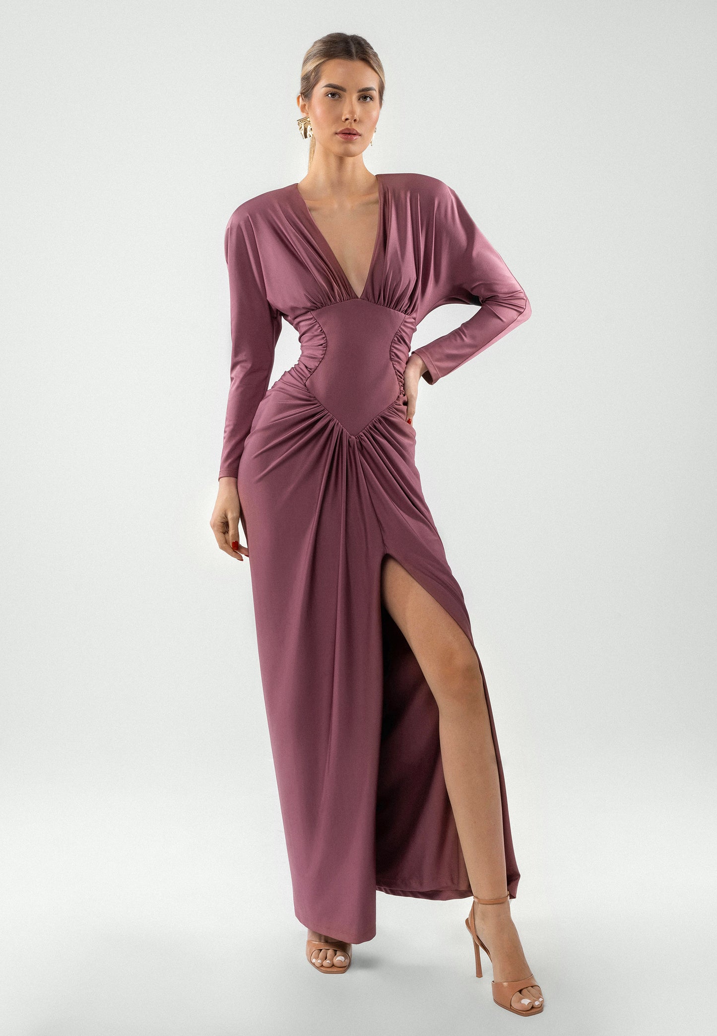 ICON DRESS ROSE