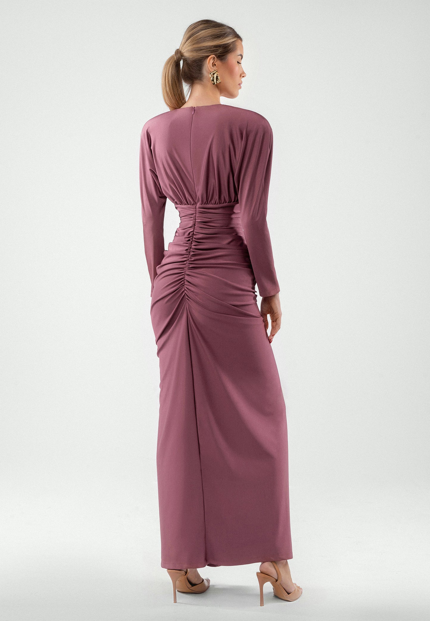 ICON DRESS ROSE