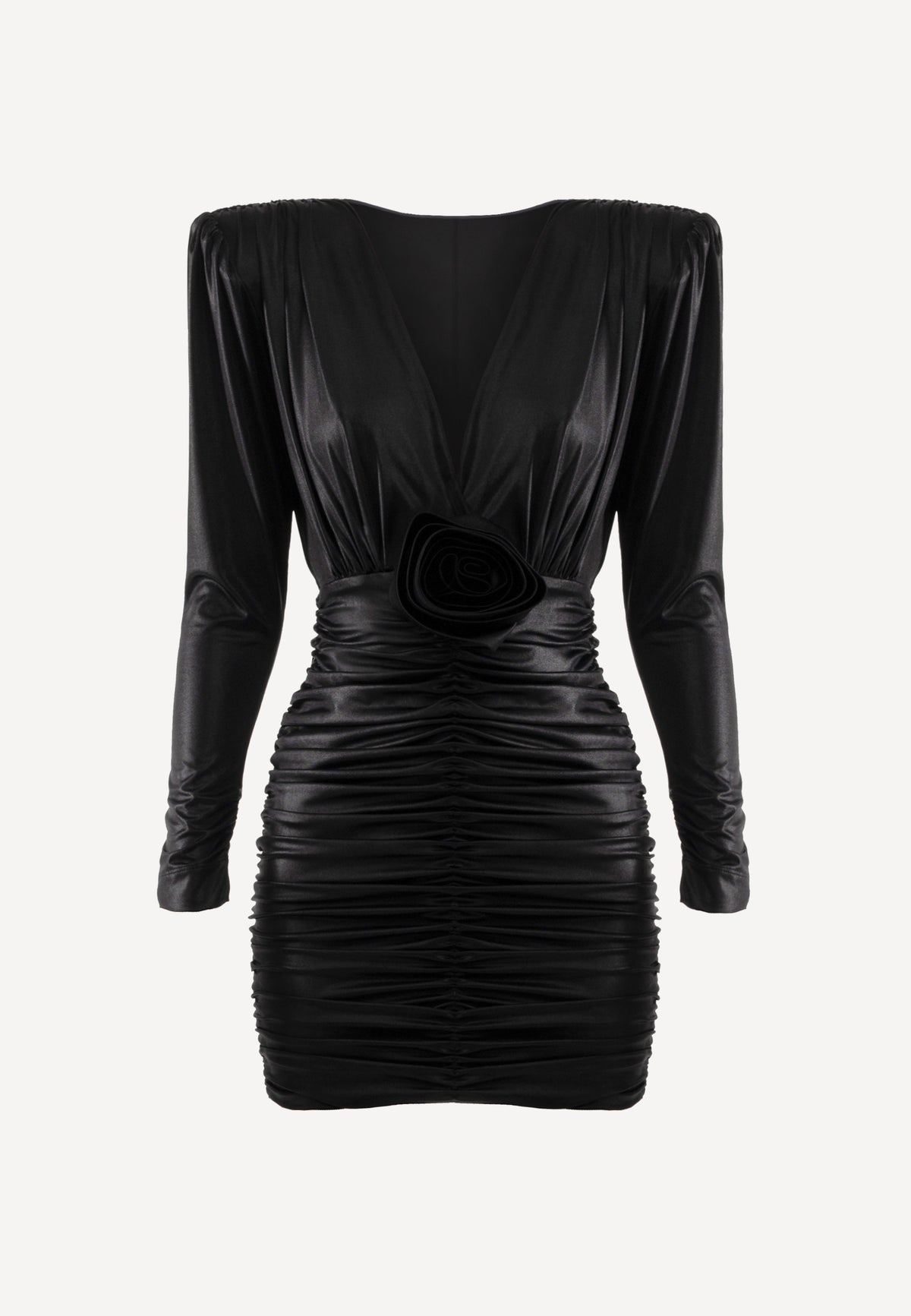 PAD PAD DRESS BLACK MG
