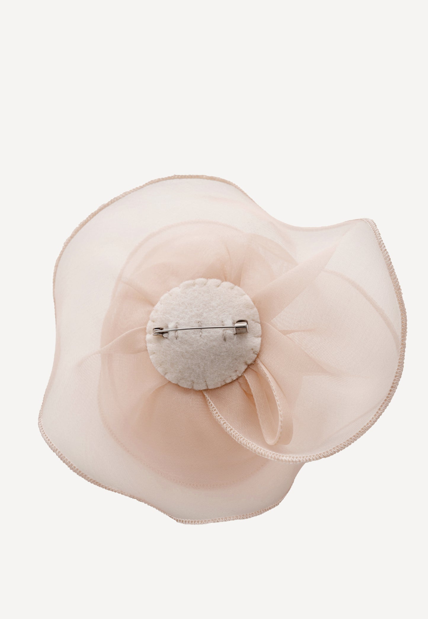ROSE ORGANZA BROOCH VANILLA